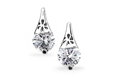 Earrings with Cubic Zirconia A2863400360 3 Earrings with Cubic Zirconia A2863400360 3