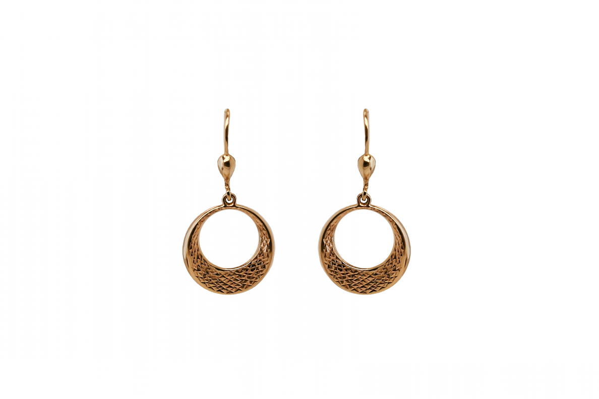 Gold earrings AU19536 1 Gold earrings AU19536 1