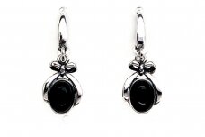 Earrings with black onyx A1862350340