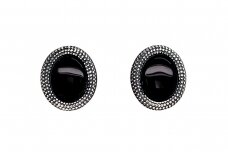 Earrings with black onyx A2835350440