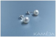 Minimalistiniai auskarai su perlais
