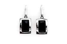Earrings with black onyx A1046250900