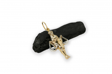 Gold pendant - Libra AU19540