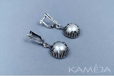 Earrings with cultivated freshwater pearl A3289450940 1