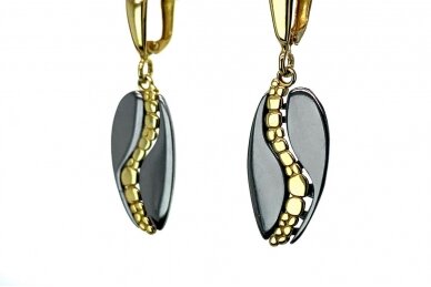 Rhodium & Gold plated Earrings A3236800570