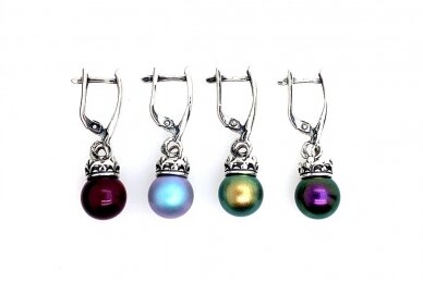 Swarovski Crystal Pearl Earrings  1
