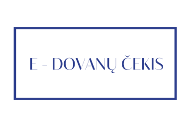 Dovanų čekis internetinėje parduotuvėje