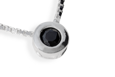 Silver chain with Zircon 11 Silver chain with Zircon 11
