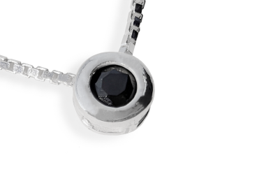 Silver chain with Zircon 5 Silver chain with Zircon 5