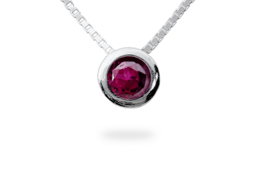 Silver chain with Zircon 12 Silver chain with Zircon 12
