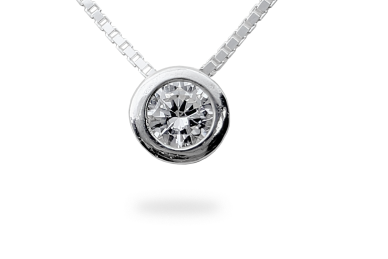 Silver chain with Zircon 4 Silver chain with Zircon 4