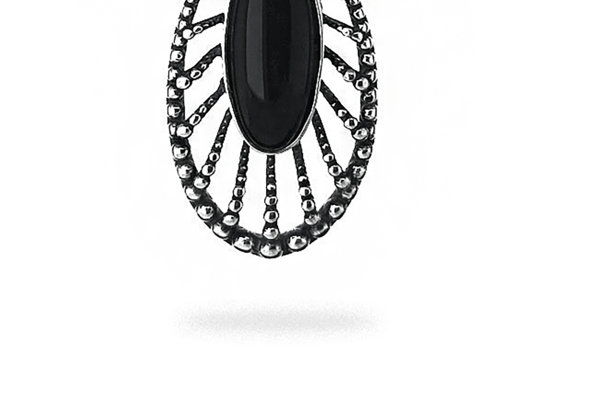 Black Onyx Pendant  P1711300460 1