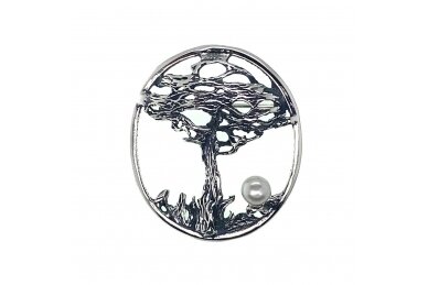 Brooch with Cultured Pearl SA383350550
