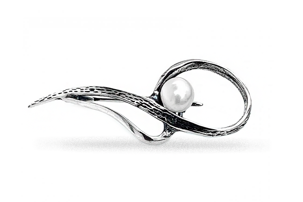 Brooch with Cultivated Pearl SA108500310