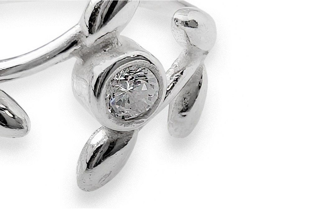 Silver ring - Leaves 4 Silver ring - Leaves 4
