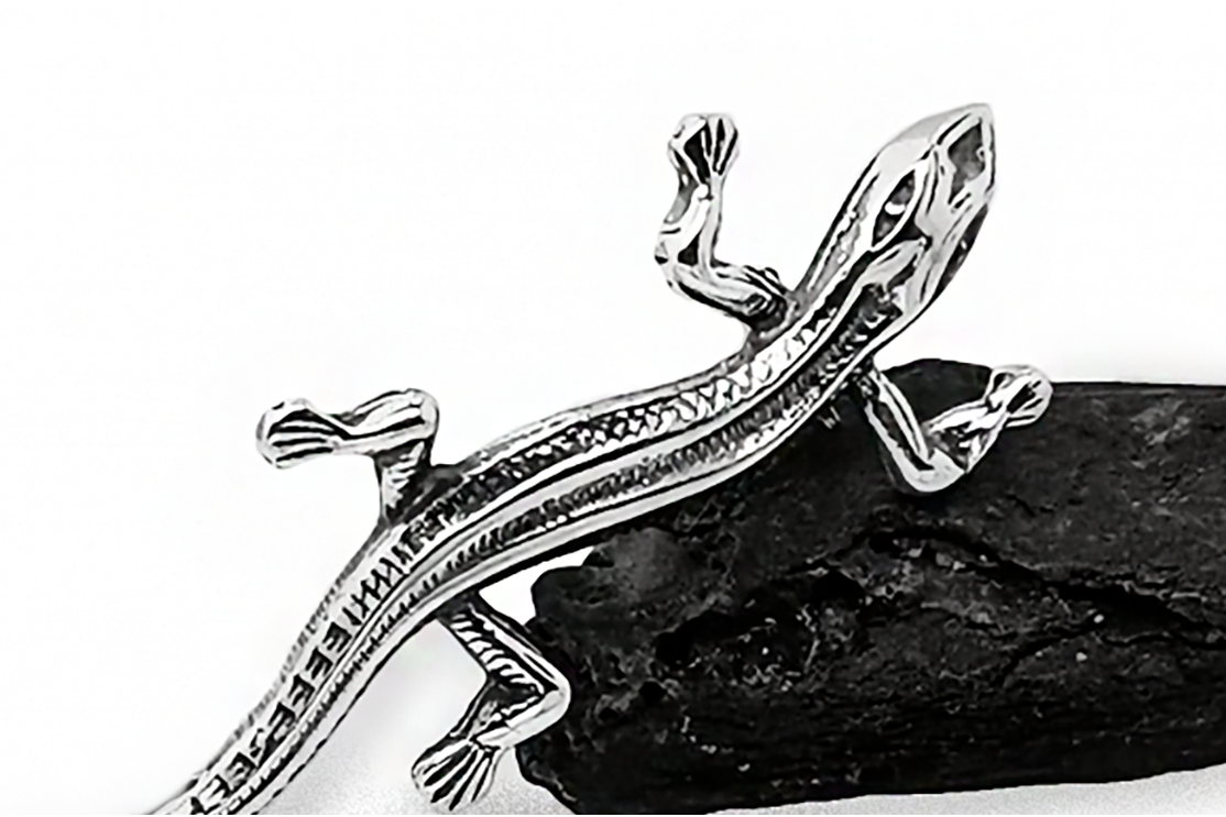 Sidabrinė segė - Salamandra 1 Sidabrinė segė - Salamandra 1