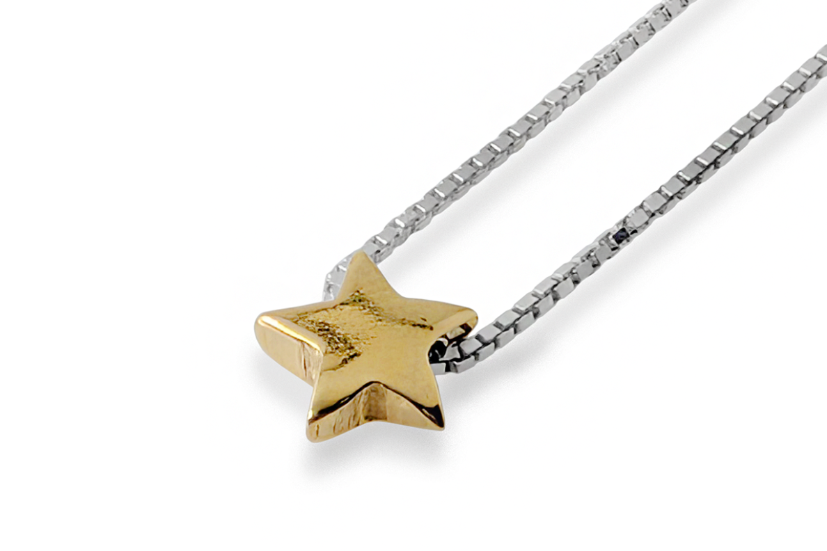 Silver chain with Star 2 Silver chain with Star 2