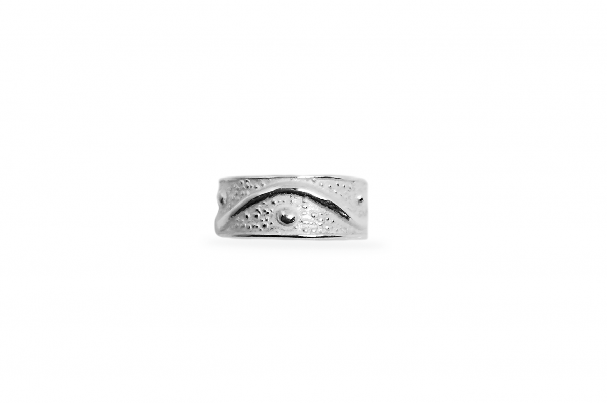 Sidabriniai auskarai  (''Ear cuffs'') 2
