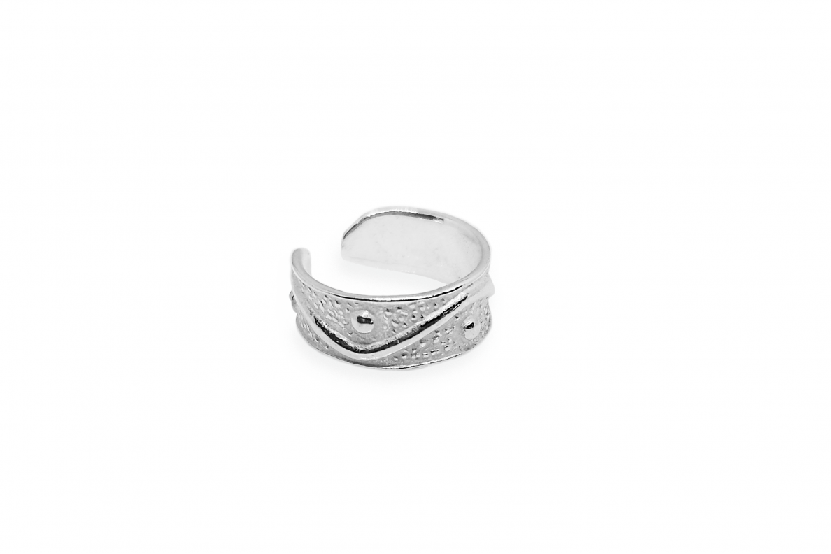 Sidabriniai auskarai  (''Ear cuffs'') 1