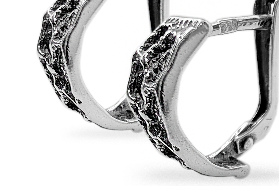 Silver earrings 2