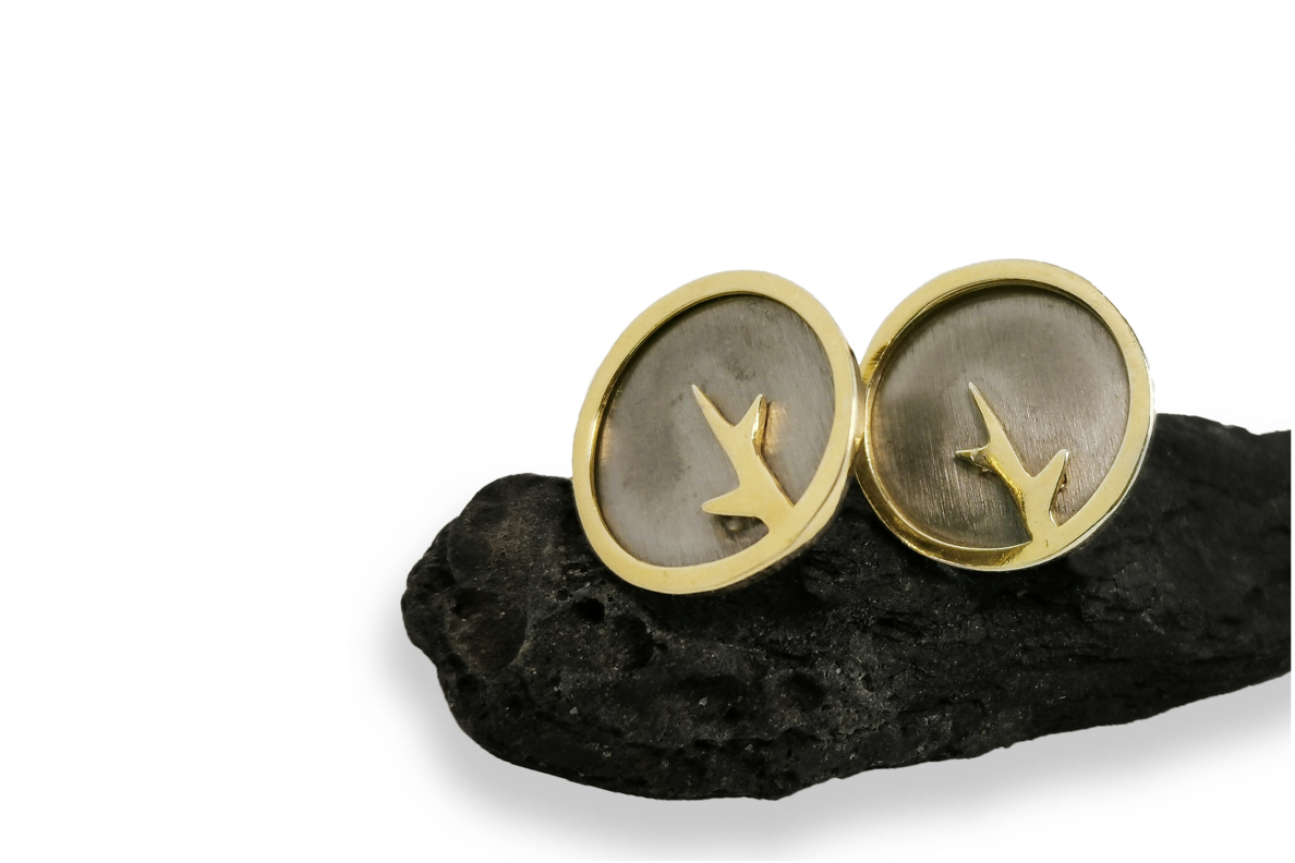 Silver earrings - Stylized Trees Silver earrings - Stylized Trees