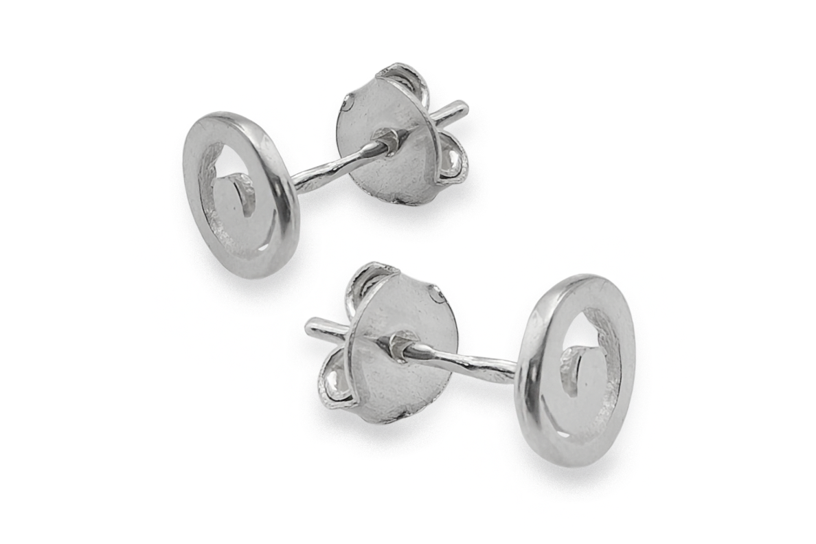 Silver earrings - Waves 3 Silver earrings - Waves 3