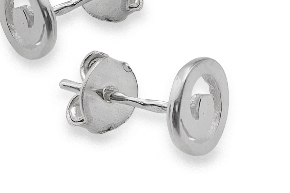 Silver earrings - Waves 4 Silver earrings - Waves 4