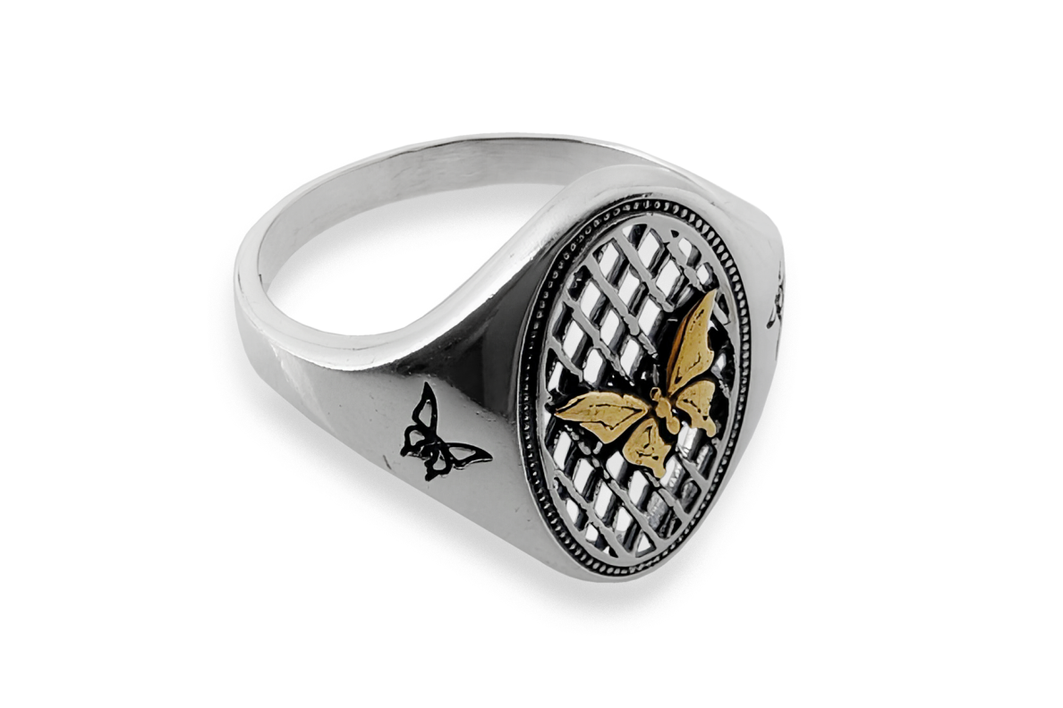 Silver ring - Butterflies 2 Silver ring - Butterflies 2