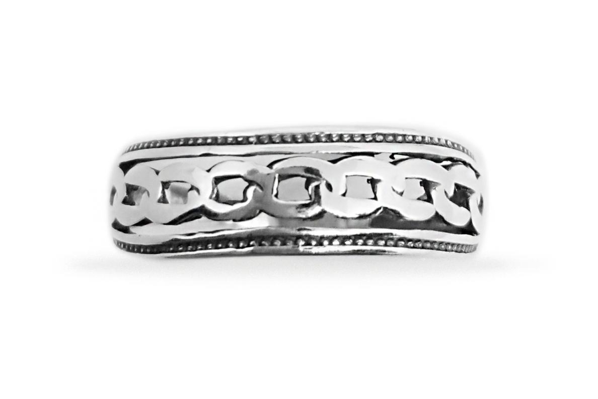 Silver ring - Braid 1 Silver ring - Braid 1