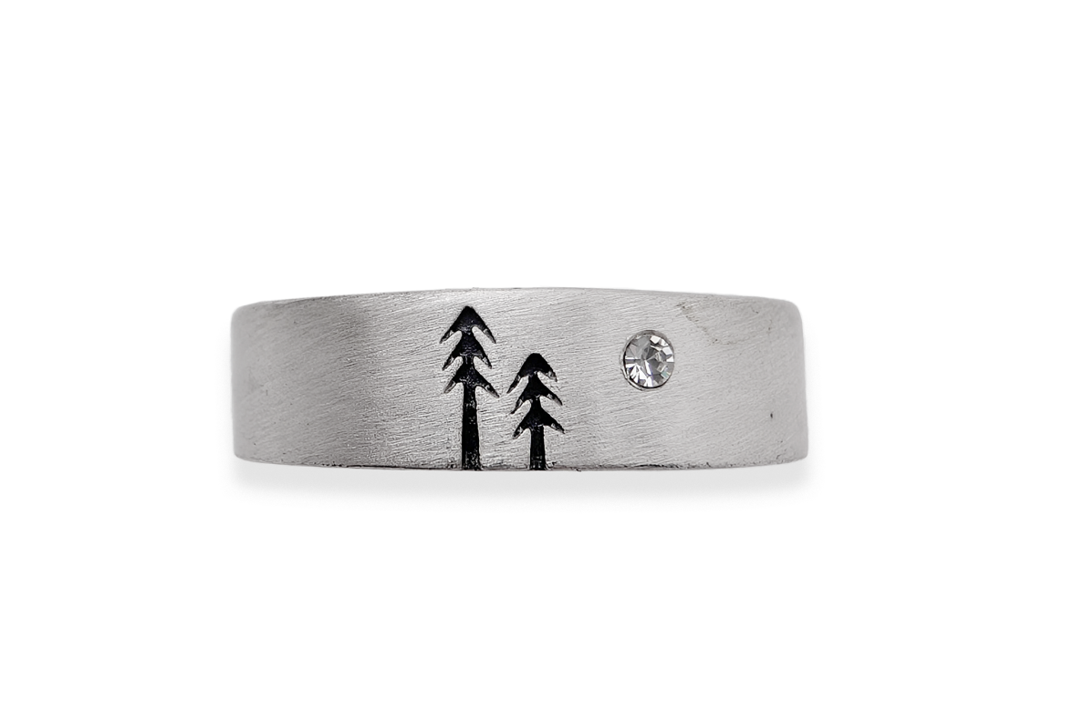 Silver ring - Full Moon 1 Silver ring - Full Moon 1