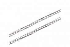 Silver shiny chain - unisex