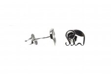 Silver children's earrings - Elephants AU3720500110