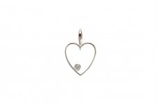 Silver pendant - Heart P0000400180