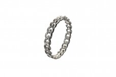 Silver ring - Chain weaving Ž0000400170