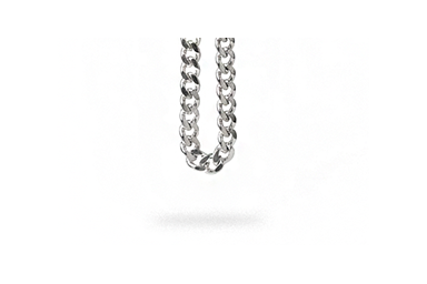 Silver chain for men