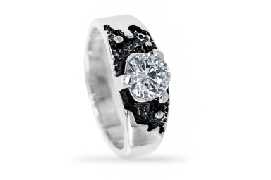 Sterling silver ring with Cubic Zirconia Z0702350330