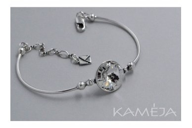 Silver bracelet with Swarovski crystal AP349400680 1