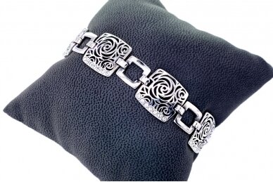 Silver bracelet with Swarovski crystal AP3694001250 1