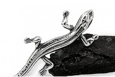 Sidabrinė segė - Salamandra 1 Sidabrinė segė - Salamandra 1