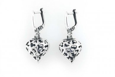 Heart Silver Earrings 1