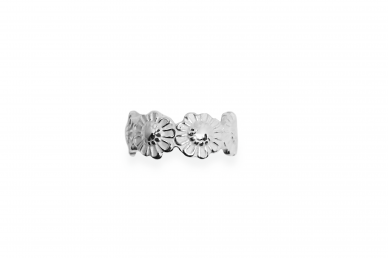 Silver ear cuffs - Daisy 2 Silver ear cuffs - Daisy 2
