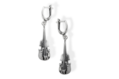 Sidabriniai auskarai - Gitaros 1 Sidabriniai auskarai - Gitaros 1