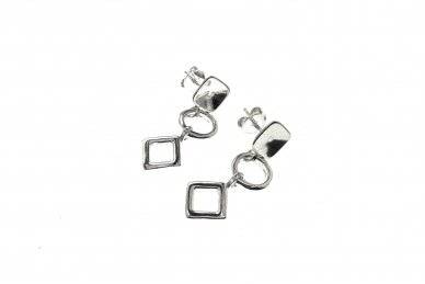 Silver earrings - Figures AU0000600300 1 Silver earrings - Figures AU0000600300 1