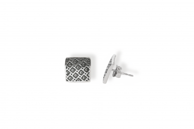 Silver earrings - Mosaic 1 Silver earrings - Mosaic 1