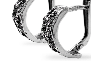 Silver earrings 2