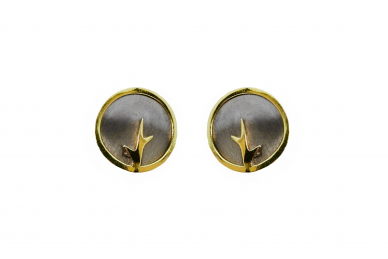 Silver earrings - Stylized Trees 1 Silver earrings - Stylized Trees 1