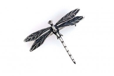 Silver Dragonfly Brooch 1