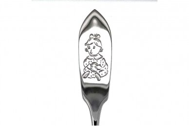 Silver Coffee Spoon "Girl"