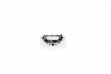 Silver ring - Kitten 1
