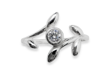 Silver ring - Leaves 2 Silver ring - Leaves 2